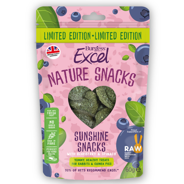 Burgess Excel Sunshine Snacks 8x60gm