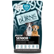 Burns Senior + Dog Chicken & Brown Rice Medium/Large Breed