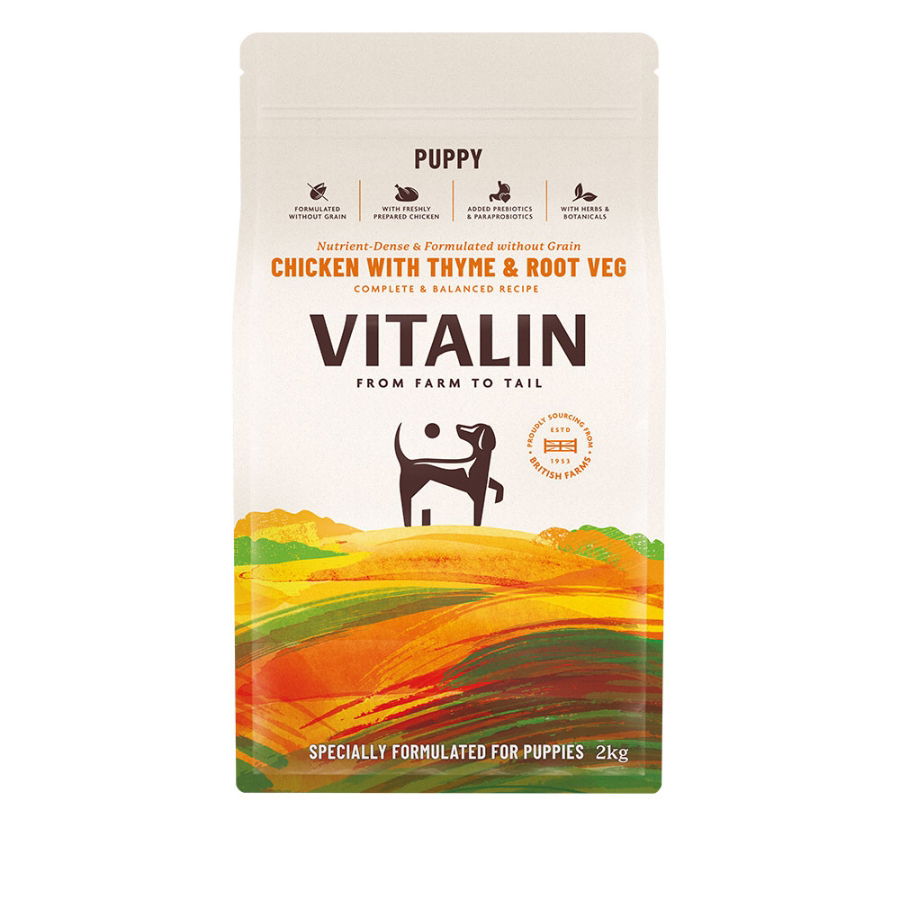 Vitalin Puppy Chicken with Veg & Thyme 4x2kg