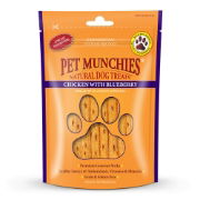 Pet Munchies Chicken with Blueberry Dog Treat Sticks