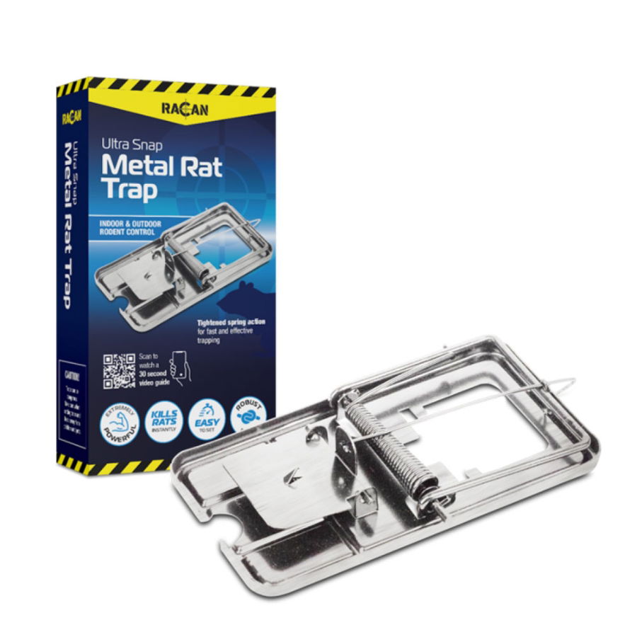 Racan Ultra Snap Metal Rat Trap