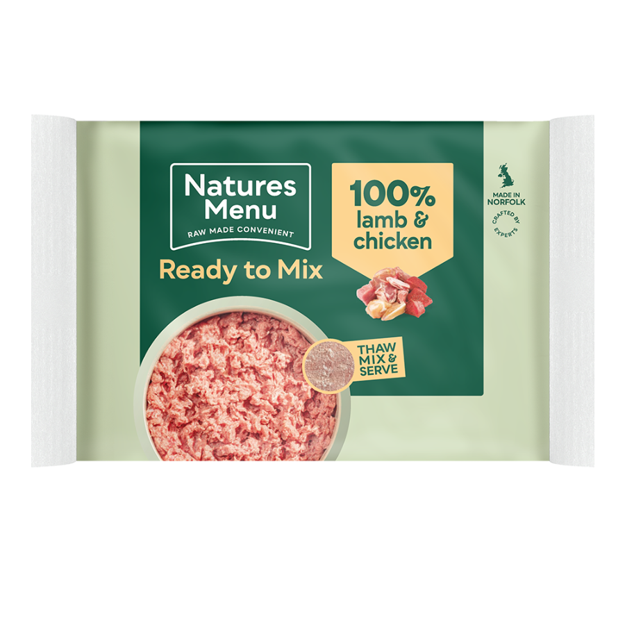 Natures Menu Minced Lamb & Chicken Mix