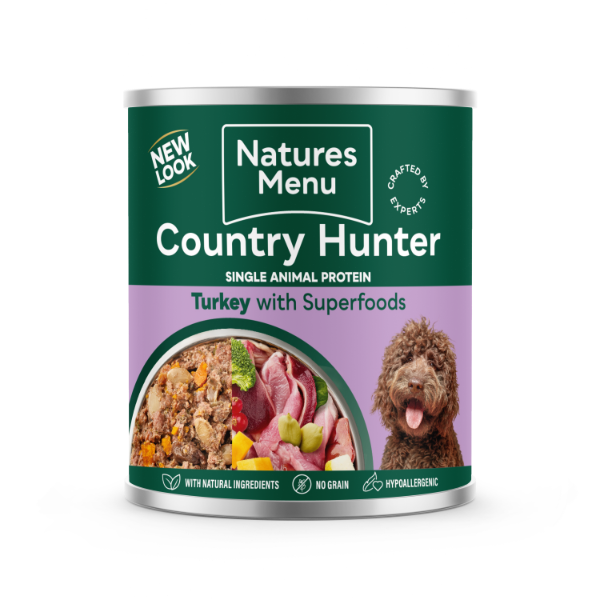 Natures Menu Country Hunter Dog Turkey