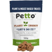 Petto “Lets Do it” Plant & Insect Based Dog Treats