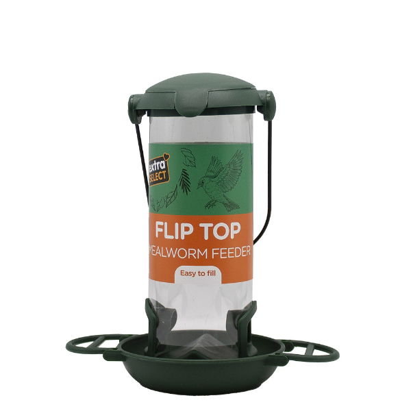 Extra Select Flip Top Mealworm Feeder