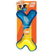 N035 Nerf Dog Tuff TPR - Nylon Plush Bon