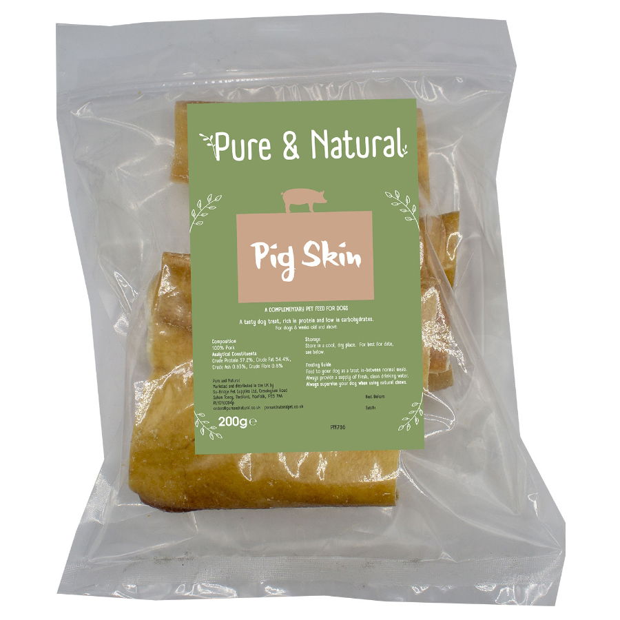 Pure & Natural Pig Skin - Su-bridge Pet Supplies