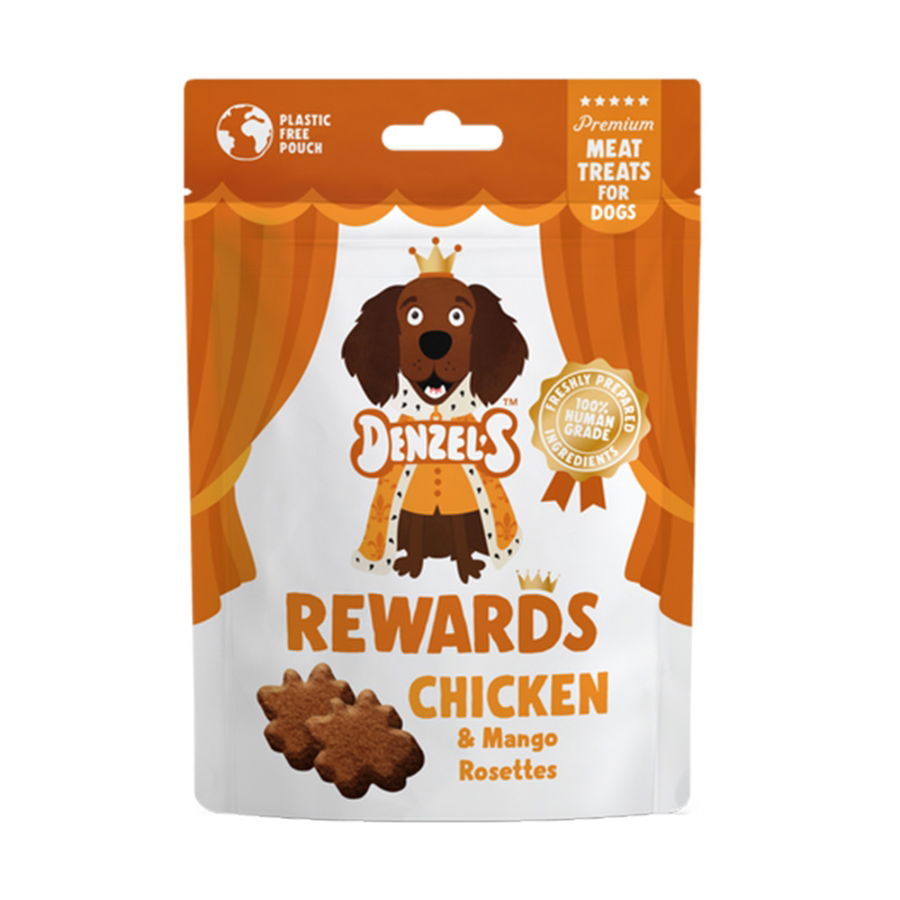 Denzels Meat Rewards Chicken & Mango Rosettes