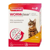 Beaphar 1000273 WORMclear Cat Tablets 1x