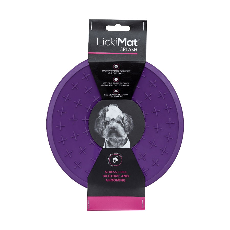 LickiMat Dog LM5101PU-DR Splash Purple