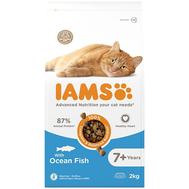 Iams Cat Advanced Nutrition Senior Ocean