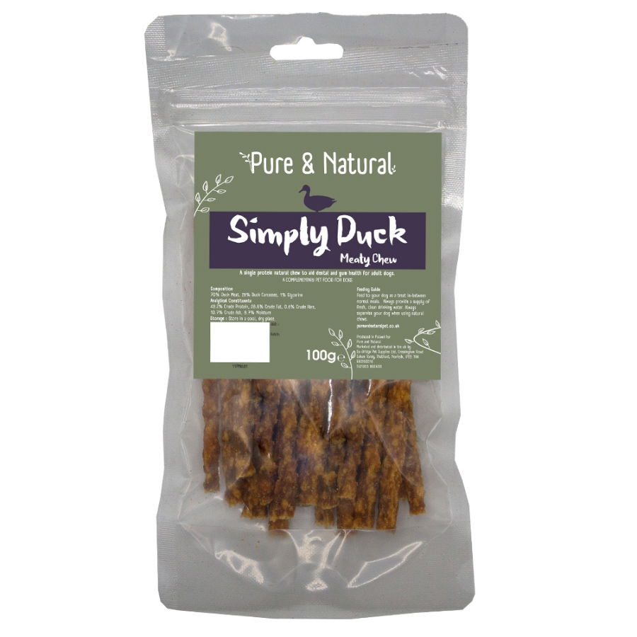 Pure & Natural Simply Duck Meat Sticks