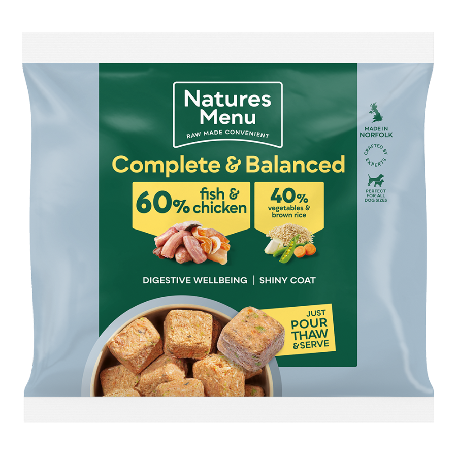 Natures Menu Senior Chicken & Fish Nuggets