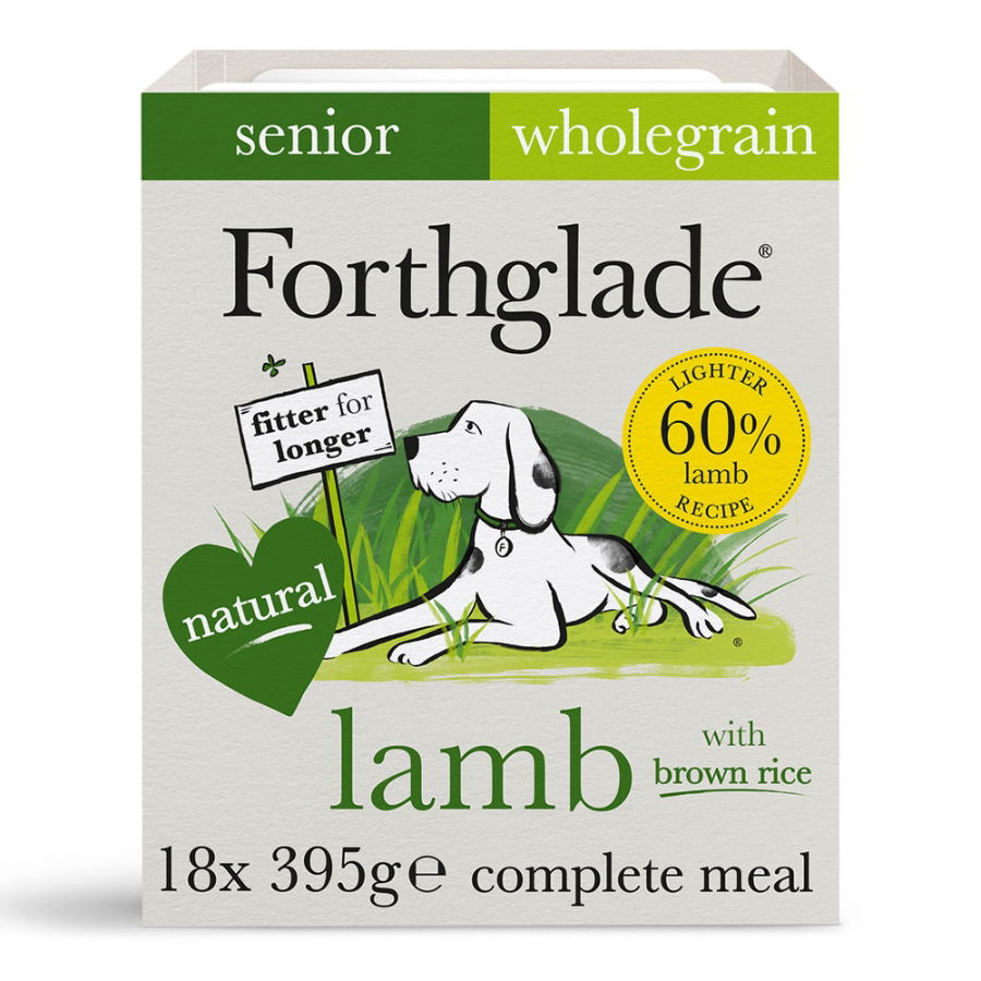 Forthglade Complete Meal Senior Dog Lamb with Brown Rice & Veg