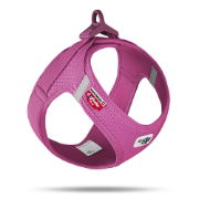 Curli Vest Dog Harness Clasp Air-Mesh Fuchsia