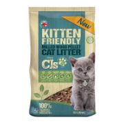 CJ's Kitten Friendly Milled Wood Pellet Litter