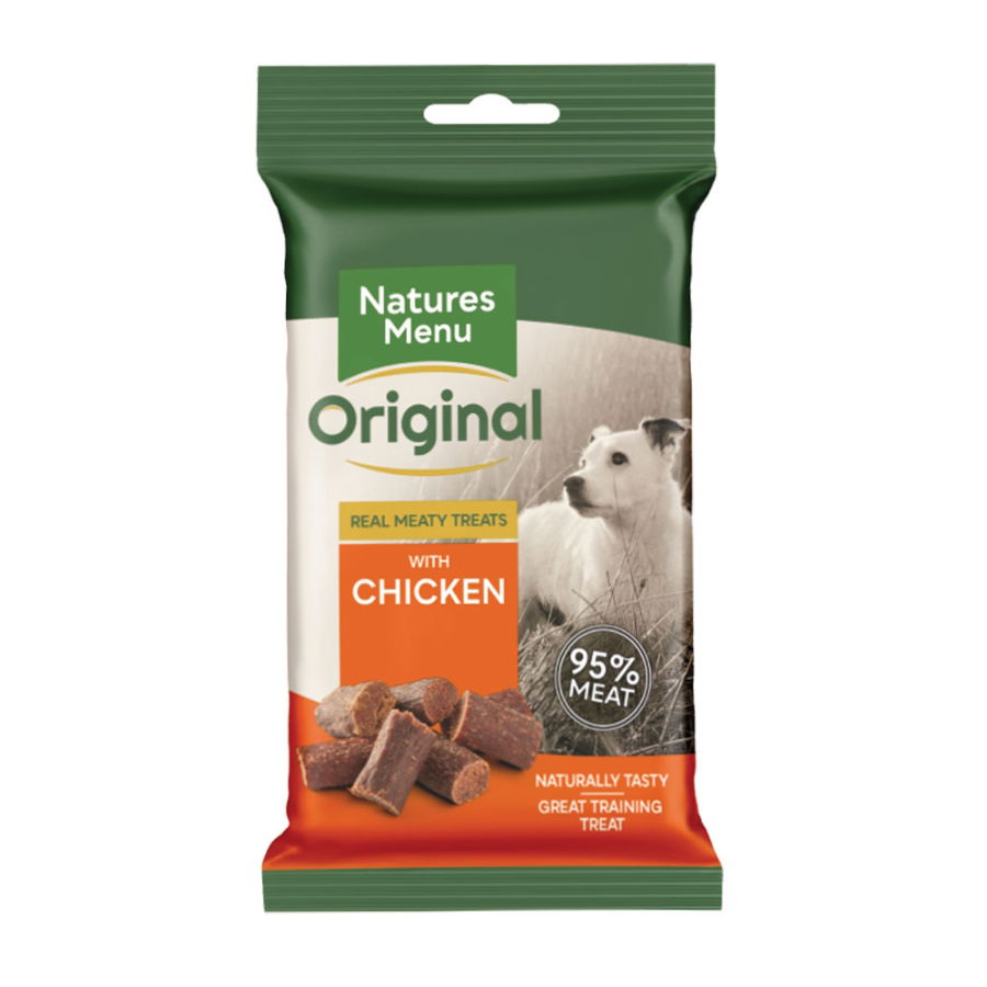 Natures Menu Real Meaty Dog Treats Chicken