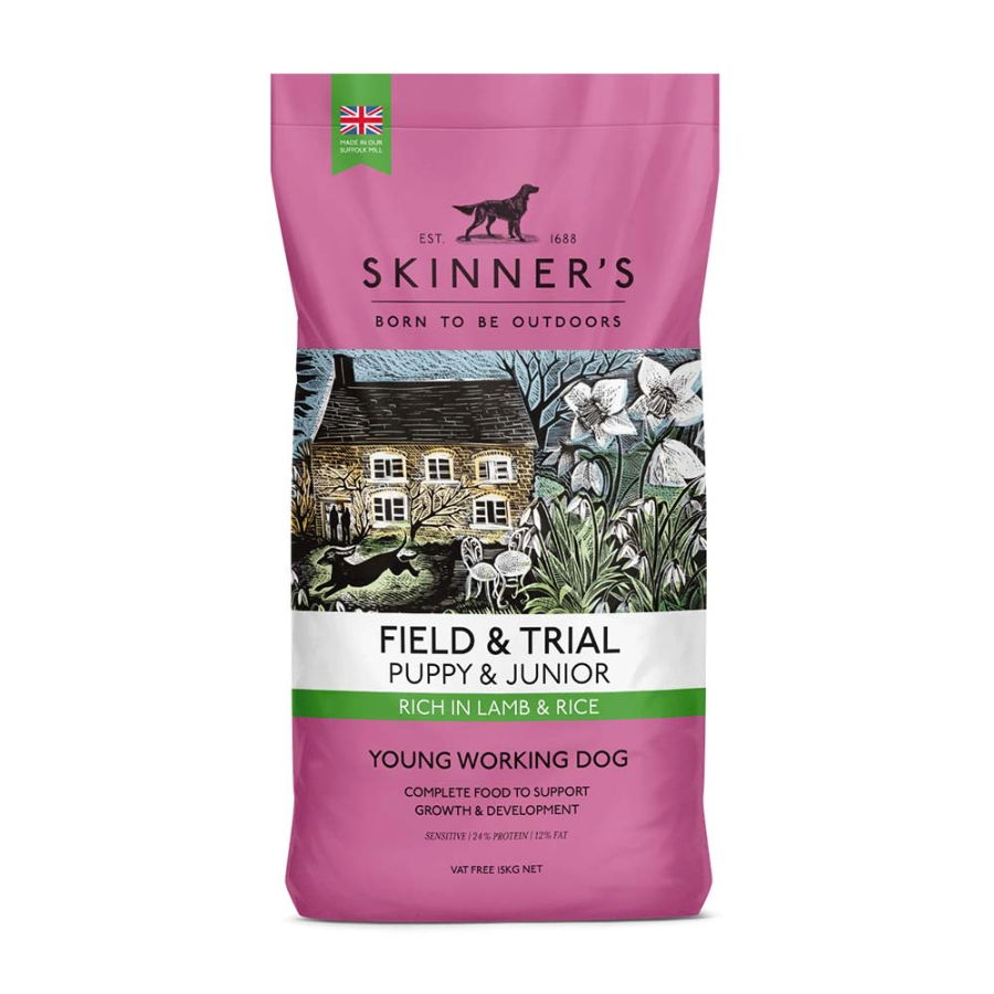 Skinners Field & Trial Puppy Lamb & Rice