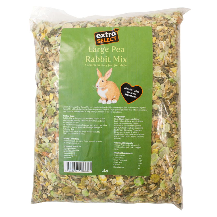 Extra Select Large Pea Rabbit Mix