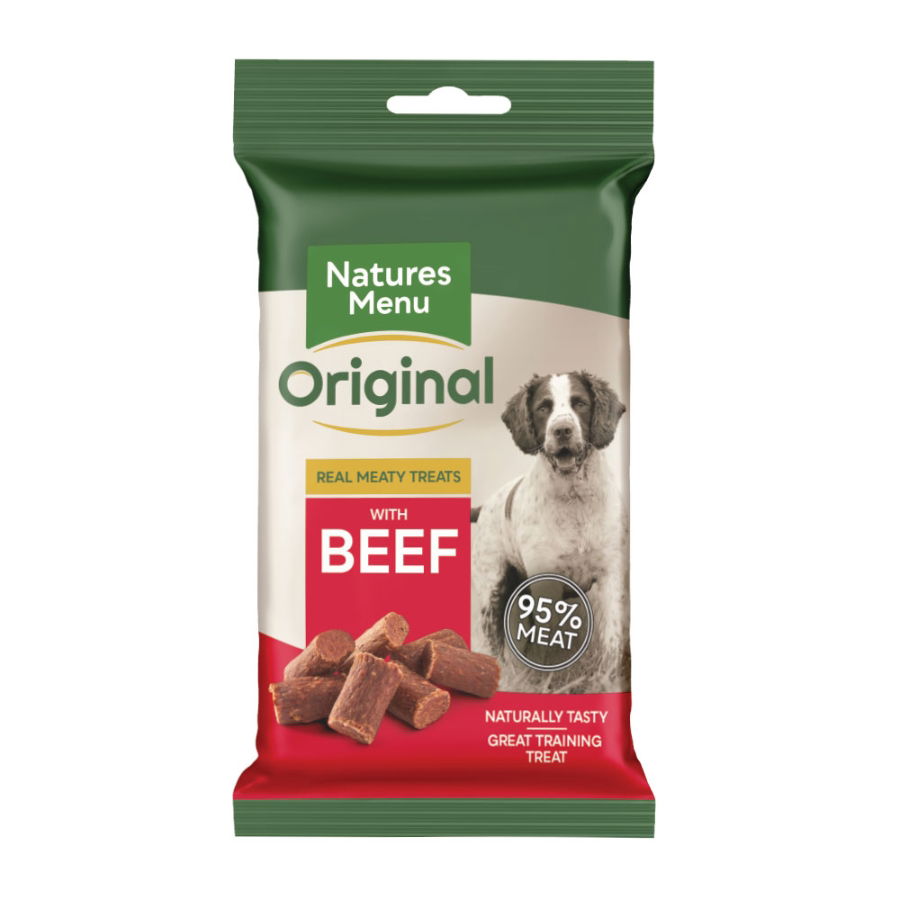 Natures Menu Real Meaty Dog Treats Beef