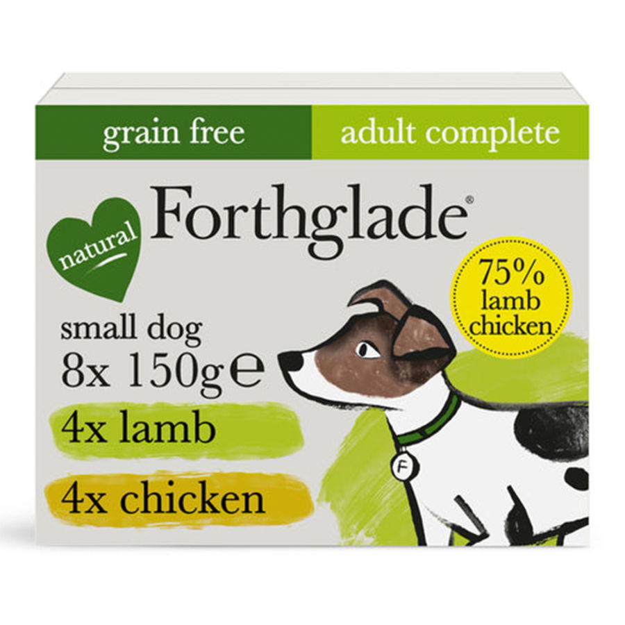 Forthglade Complete Small Dog Grain Free Variety Chicken and Lamb