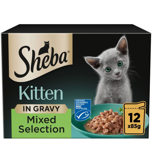 Sheba Sauce Collection Kitten Mixed Sele