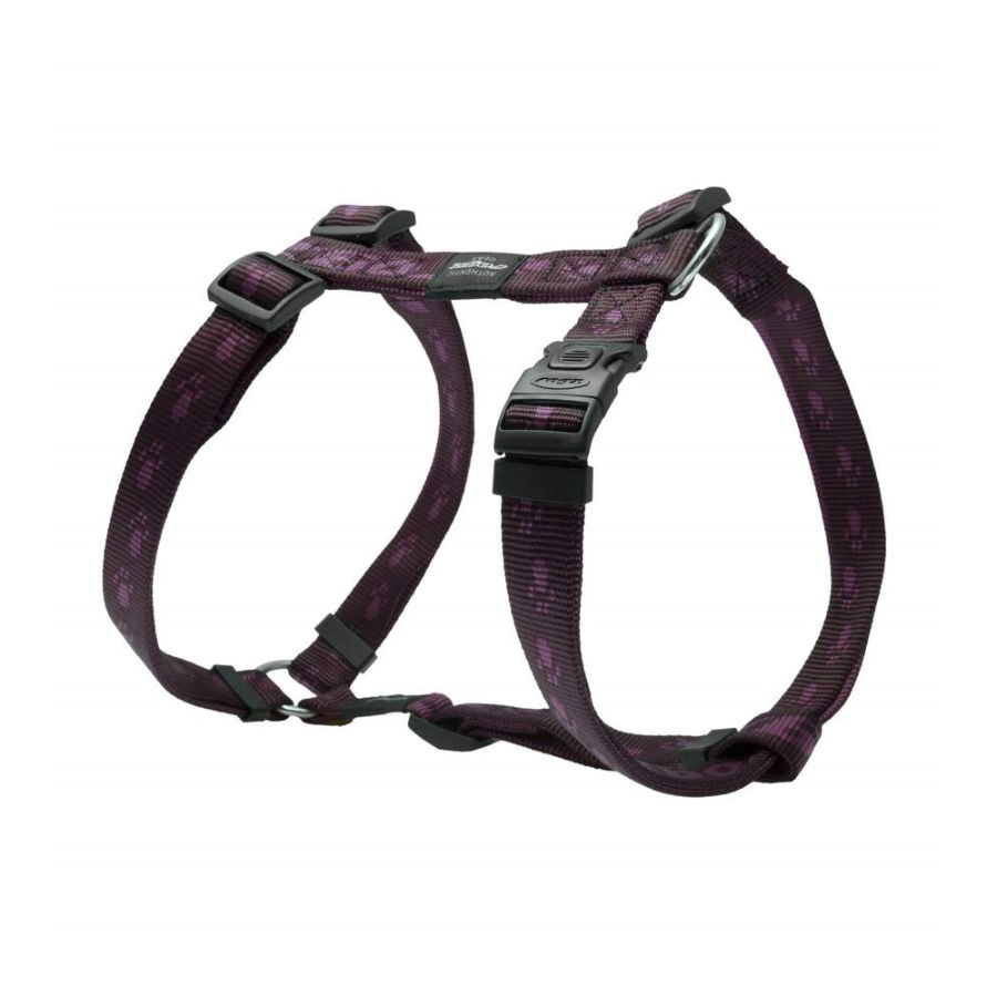 Rogz Alpinist Adjustable H-Harness Purple