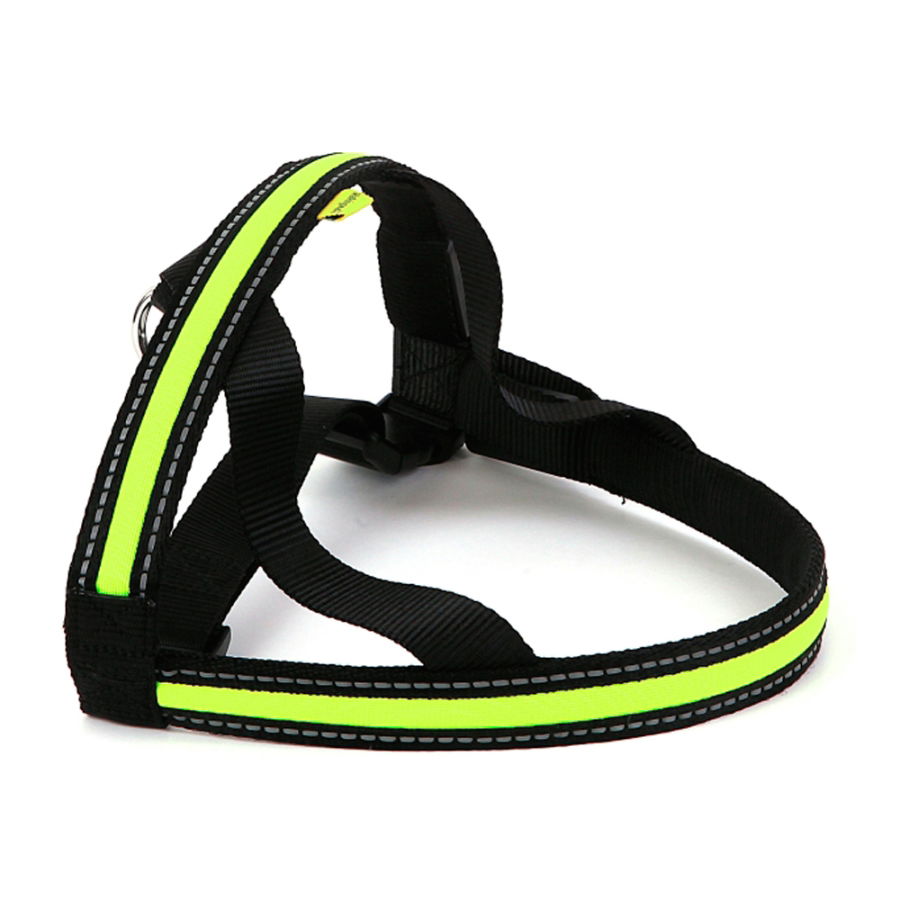 Animate Soft Nylon Green LED Harness