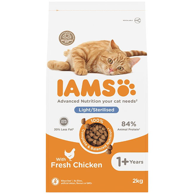 Iams Cat Advanced Nutrition Light/Steril