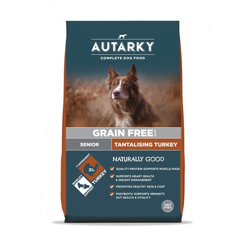 Autarky Grain Free Senior Turkey 12kg