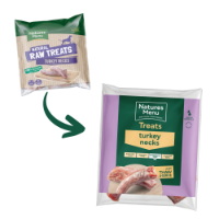 Natures Menu Raw Turkey Necks