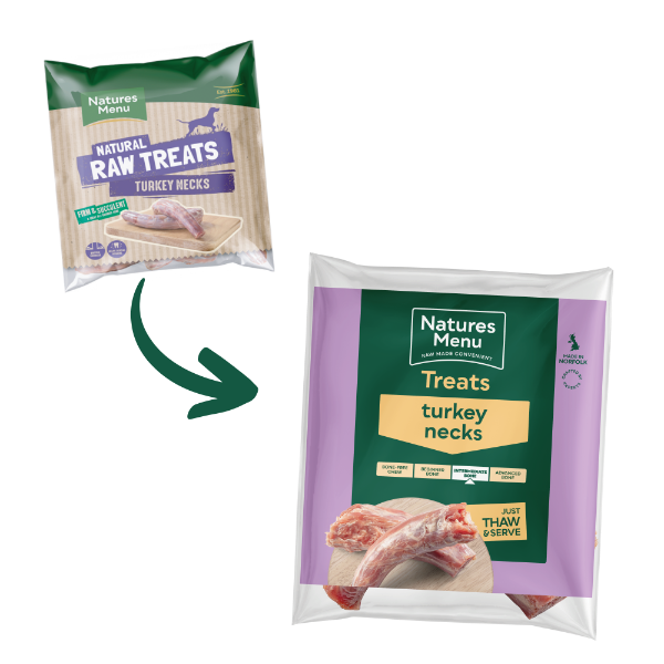 Natures Menu Raw Turkey Necks