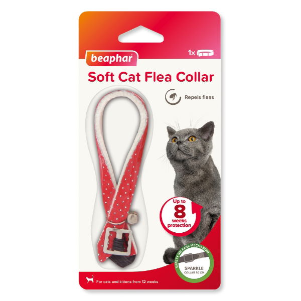 Beaphar 1000385 Soft Cat Flea Collar - S