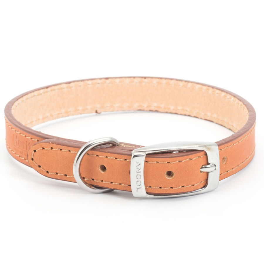 Ancol Classic Leather Collar