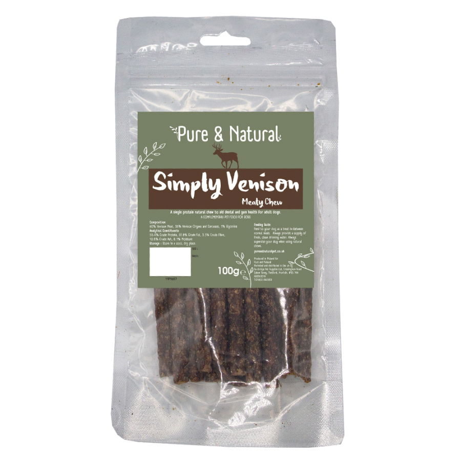 Pure & Natural Simply Deer Meat Sticks