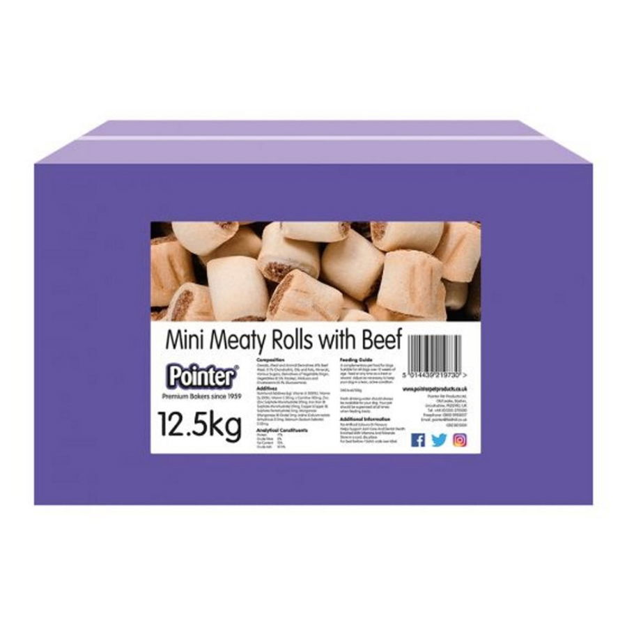 Pointer Mini Meaty Rolls 12.5Kg