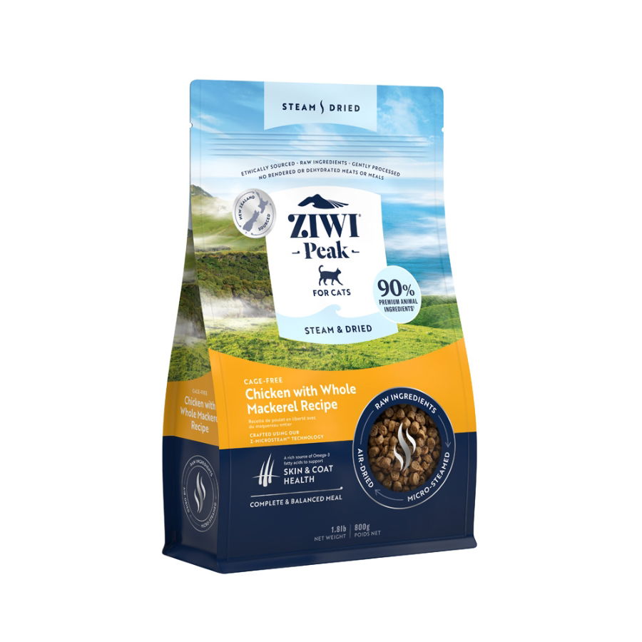 Ziwipeak Cat Steam & Dried Chicken Pouch