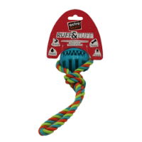 Extra Select Ruff&Tuff Ball on Rope