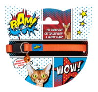 BAM 0B600 Papaya Cat Collar 1x3