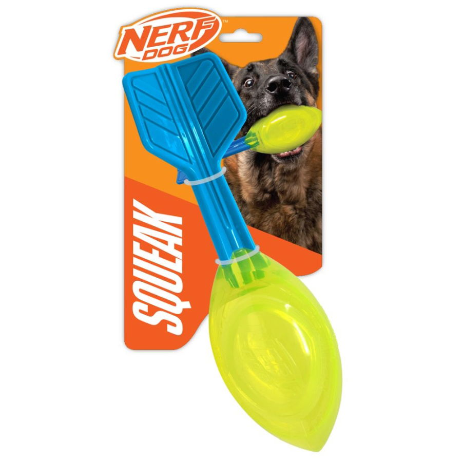 N032 Nerf Dog TPR Squeak Vortex 12in Lig