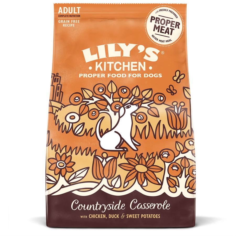 Lilys Kitchen Dog Complete Dry Countryside Casserole Chicken & Duck