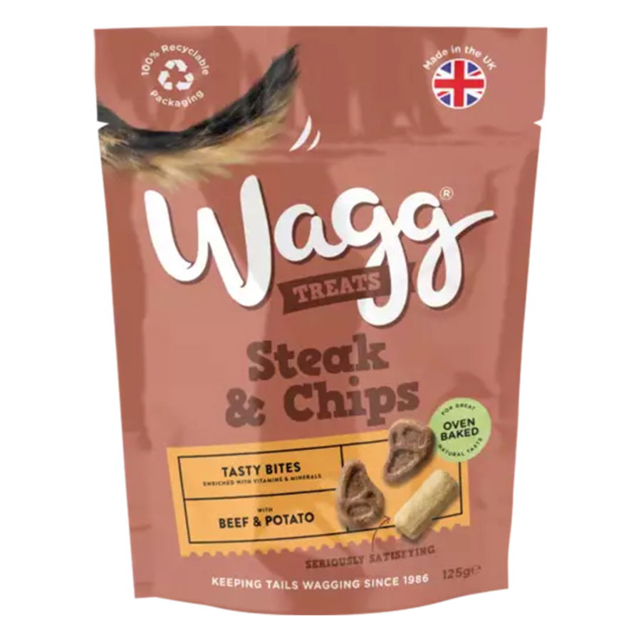 Wagg Steak & Chips Dog Treats