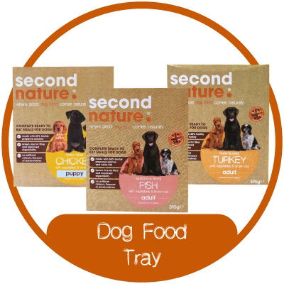 Second Nature Dog Food Tray