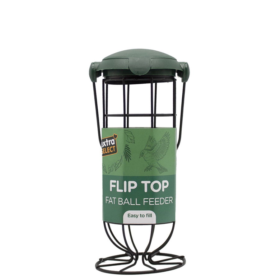 Extra Select Flip Top Fat Ball Feeder