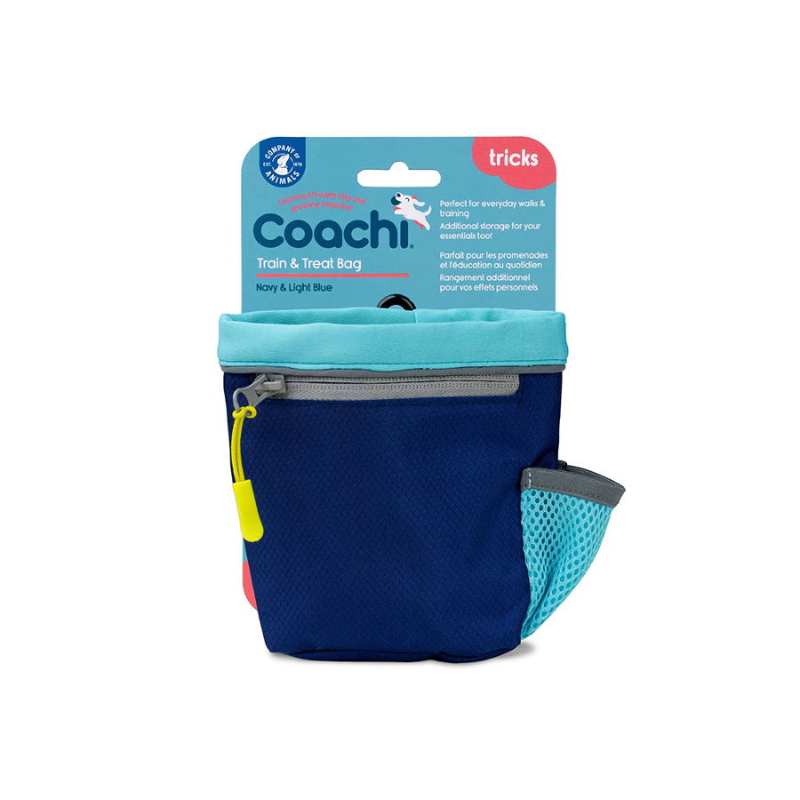 Coachi Train & Treat Bag Navy & Light Bl