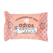 Adios Compostable Pet Wipes