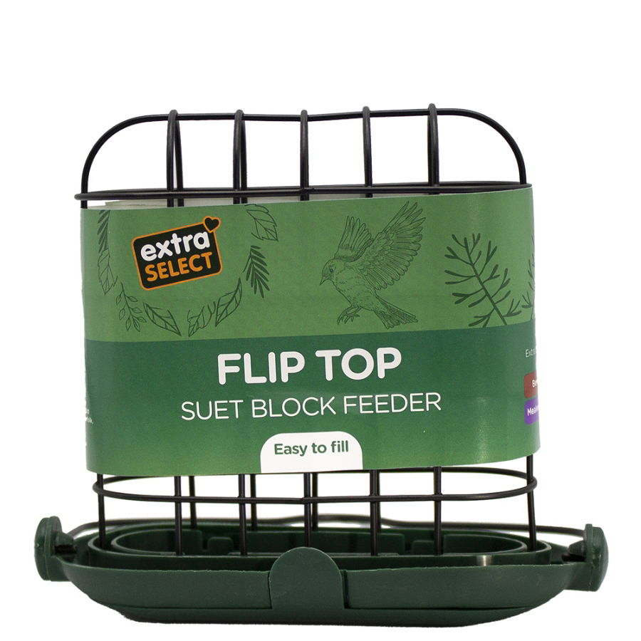 Extra Select Flip Top Suet Feeder