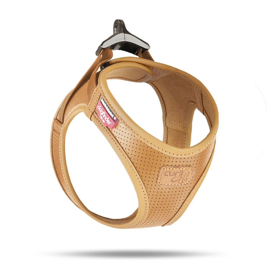 Curli Apple Leather Dog Harness