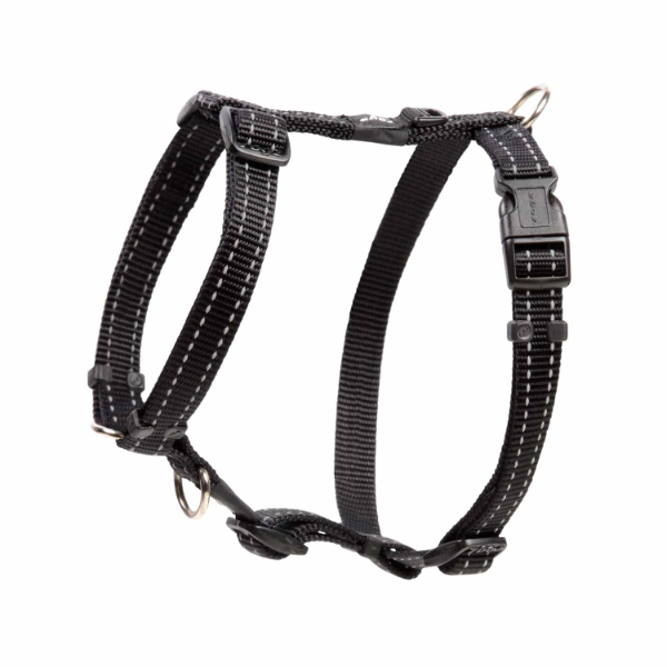Rogz Utility Step-in Harness Black 11mm x 27-38cm Small