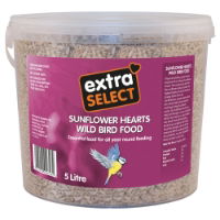 Extra Select Wild Bird Food Bucket Sunflower Hearts